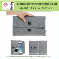Großhandel Grau Filz Tasche für iPad Mini mit elastischen Gürtel